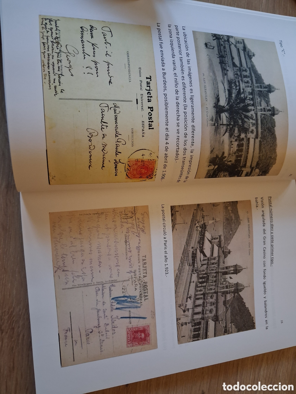 Libros de segunda mano: EL GRAN CASINO SAN SEBASTI&Aacute;N. POSTALES. - Foto 2