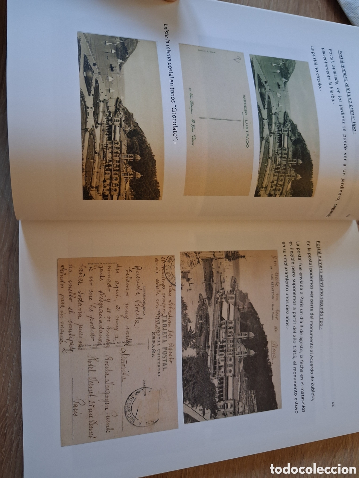 Libros de segunda mano: EL GRAN CASINO SAN SEBASTI&Aacute;N. POSTALES. - Foto 3