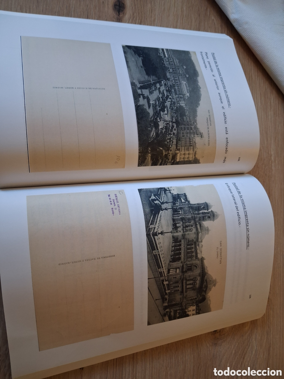 Libros de segunda mano: EL GRAN CASINO SAN SEBASTI&Aacute;N. POSTALES. - Foto 4