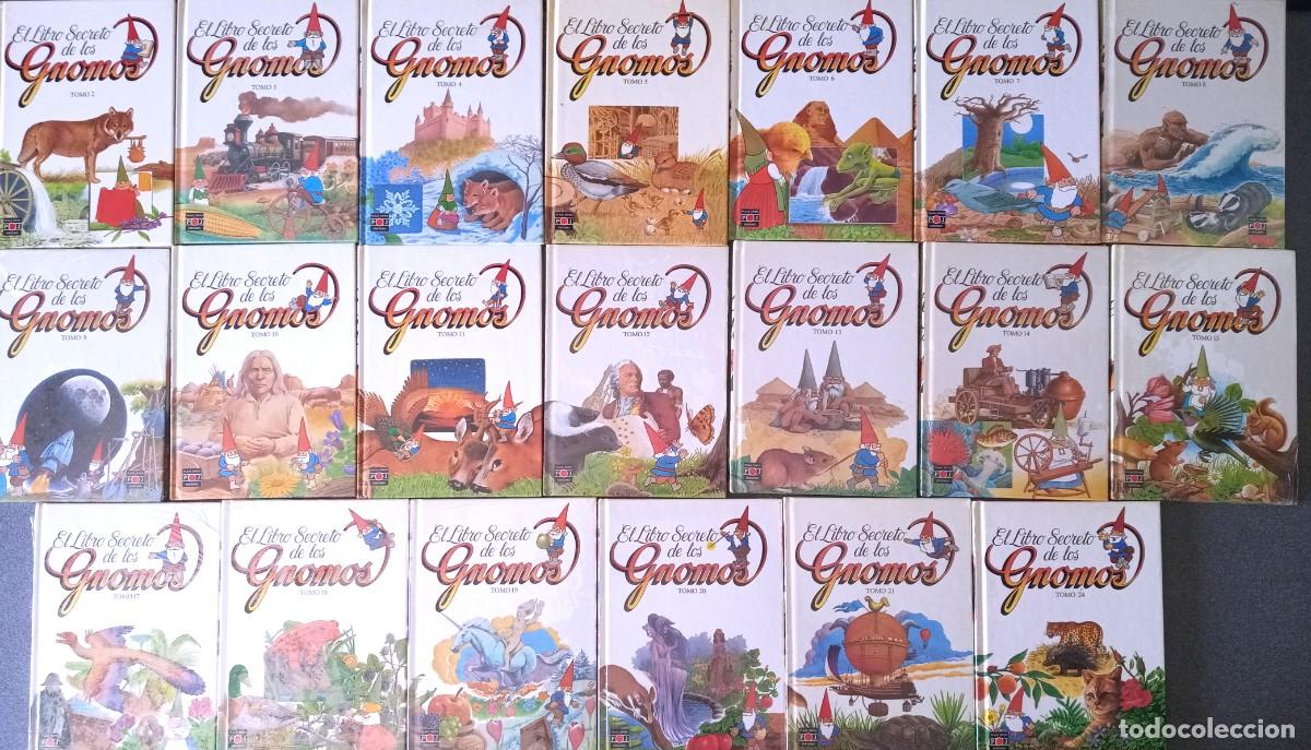 Libros de segunda mano: Lote libros El Libro Secreto De Los Gnomos - Foto 1