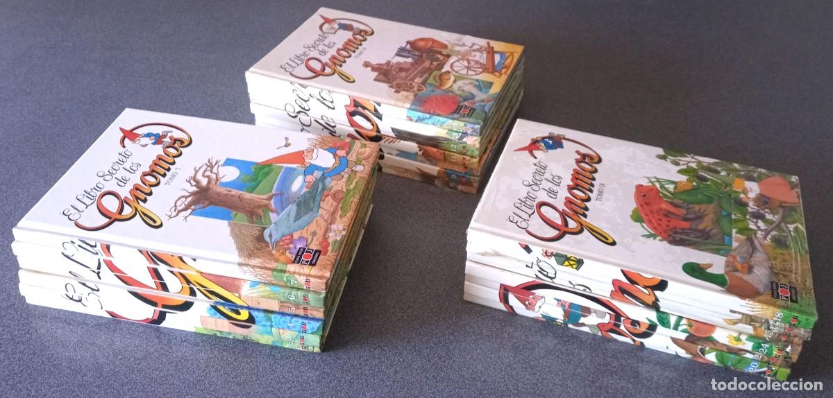 Libros de segunda mano: Lote libros El Libro Secreto De Los Gnomos - Foto 2