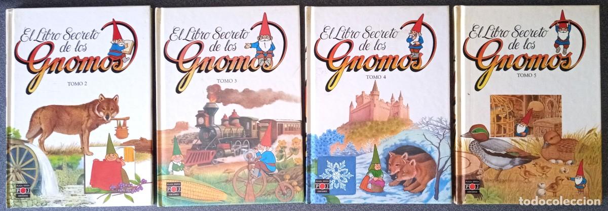 Libros de segunda mano: Lote libros El Libro Secreto De Los Gnomos - Foto 3