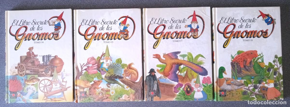 Libros de segunda mano: Lote libros El Libro Secreto De Los Gnomos - Foto 6