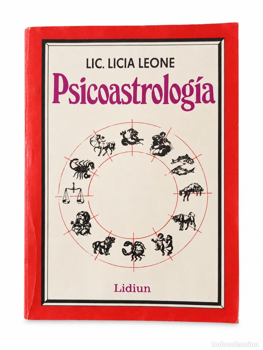 Libros de segunda mano: LIC. LICIA LEONE &ndash; PSICOASTROLOG&Iacute;A &ndash; LIDIUN LM