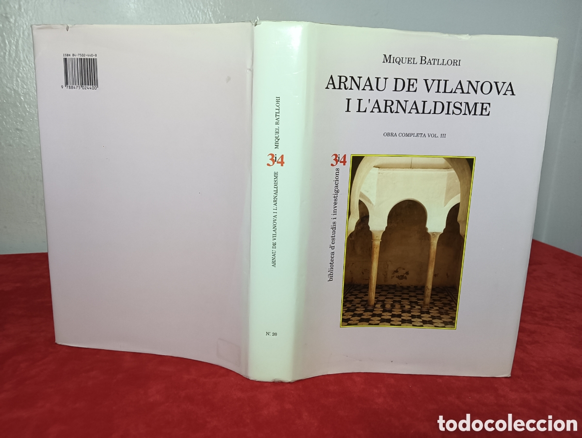 Libros de segunda mano: ARNAU DE VILANOVA I LARNALDISME, MIQUEL BATLLORI - Foto 2