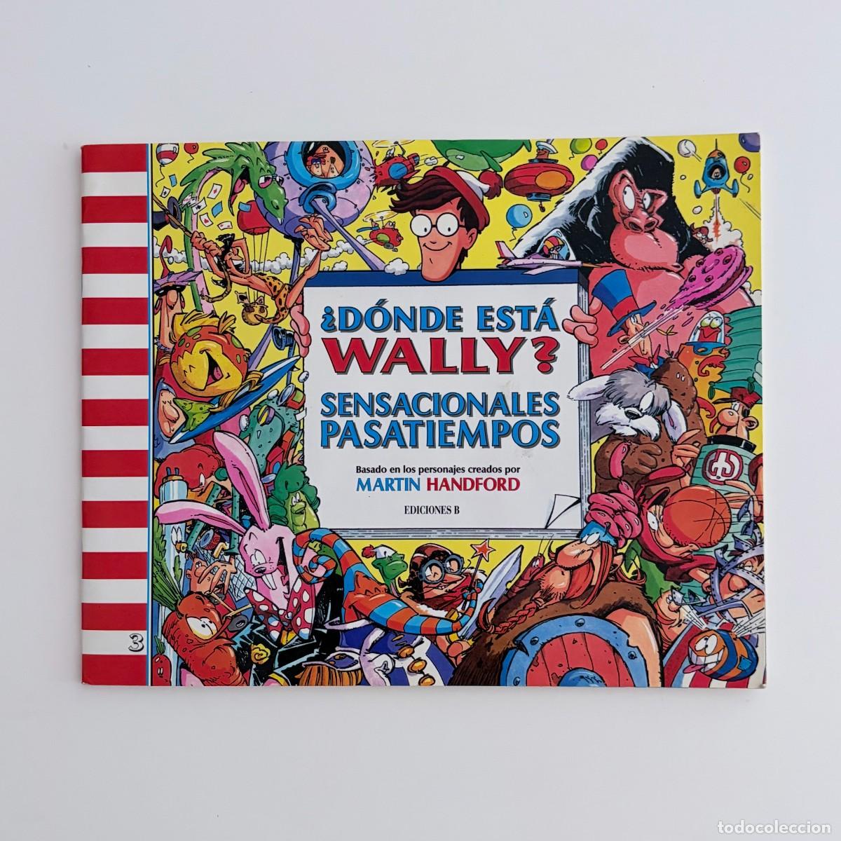 Second hand books: Libro Sensacionales Pasatiempos Donde esta Wally Waldo Ediciones B isn usar