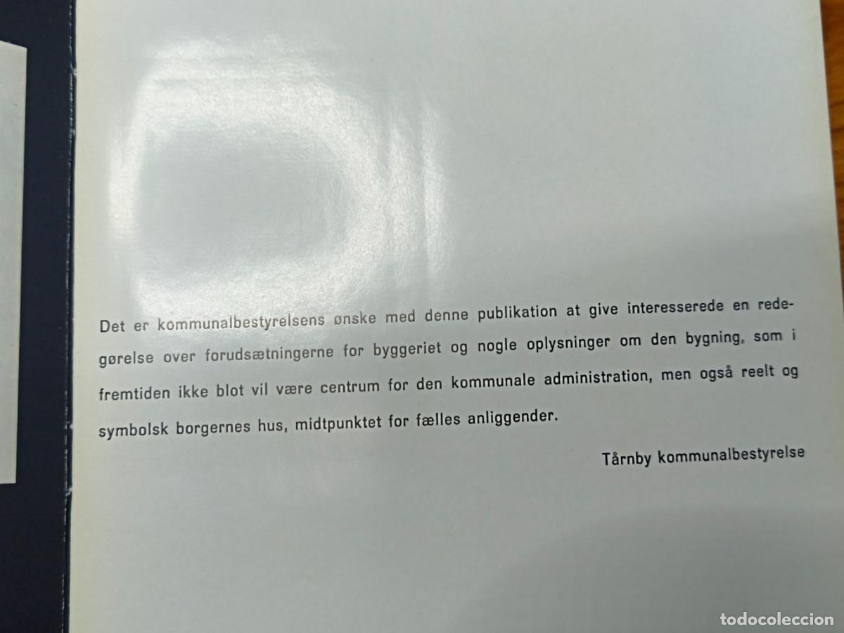 Libros de segunda mano: T&aring;rnby R&aring;dhus - T&aring;rnby Kommunalbestyrelse - Foto 2
