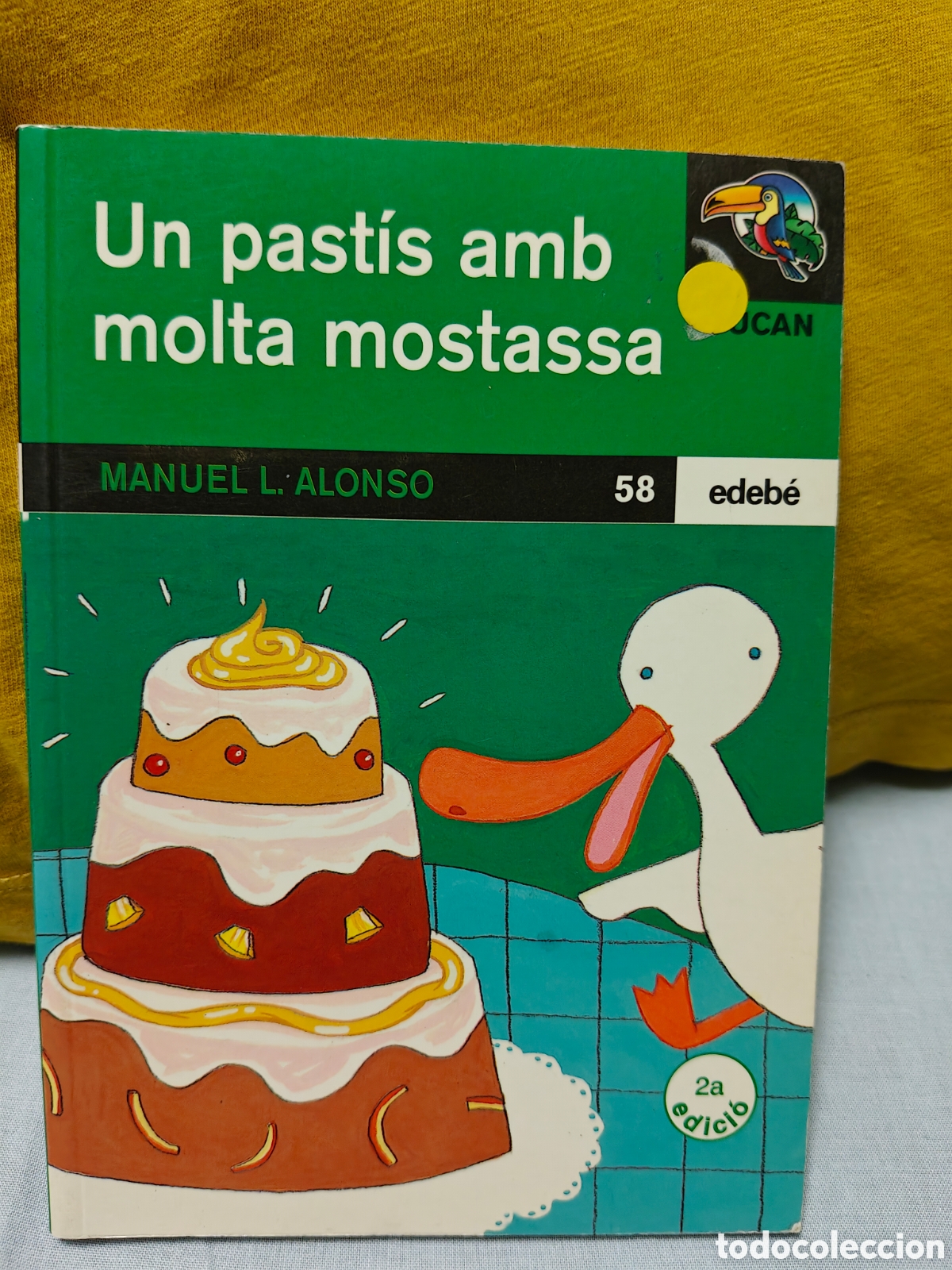 Libros de segunda mano: Un pastis amb molta mostassa, Manuel L.Alonso