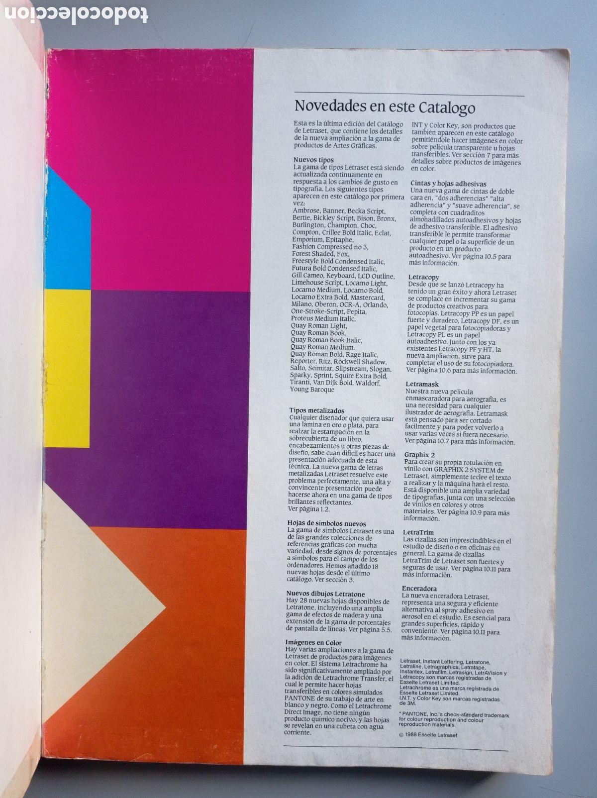 Libros de segunda mano: MANUAL PARA DISE&Ntilde;O GR&Aacute;FICO. LETRASET. PANTONE. - Foto 2