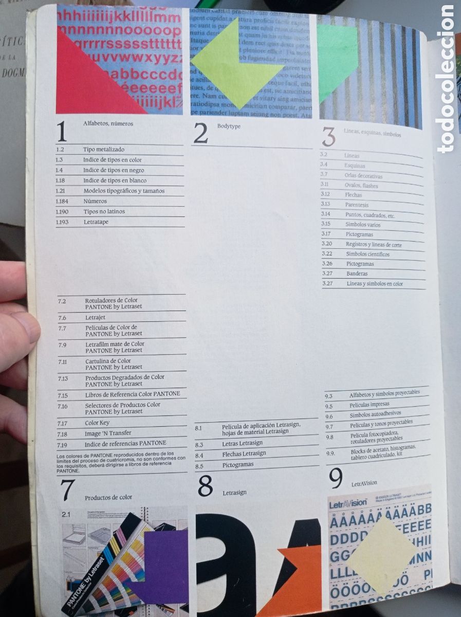 Libros de segunda mano: MANUAL PARA DISE&Ntilde;O GR&Aacute;FICO. LETRASET. PANTONE. - Foto 3