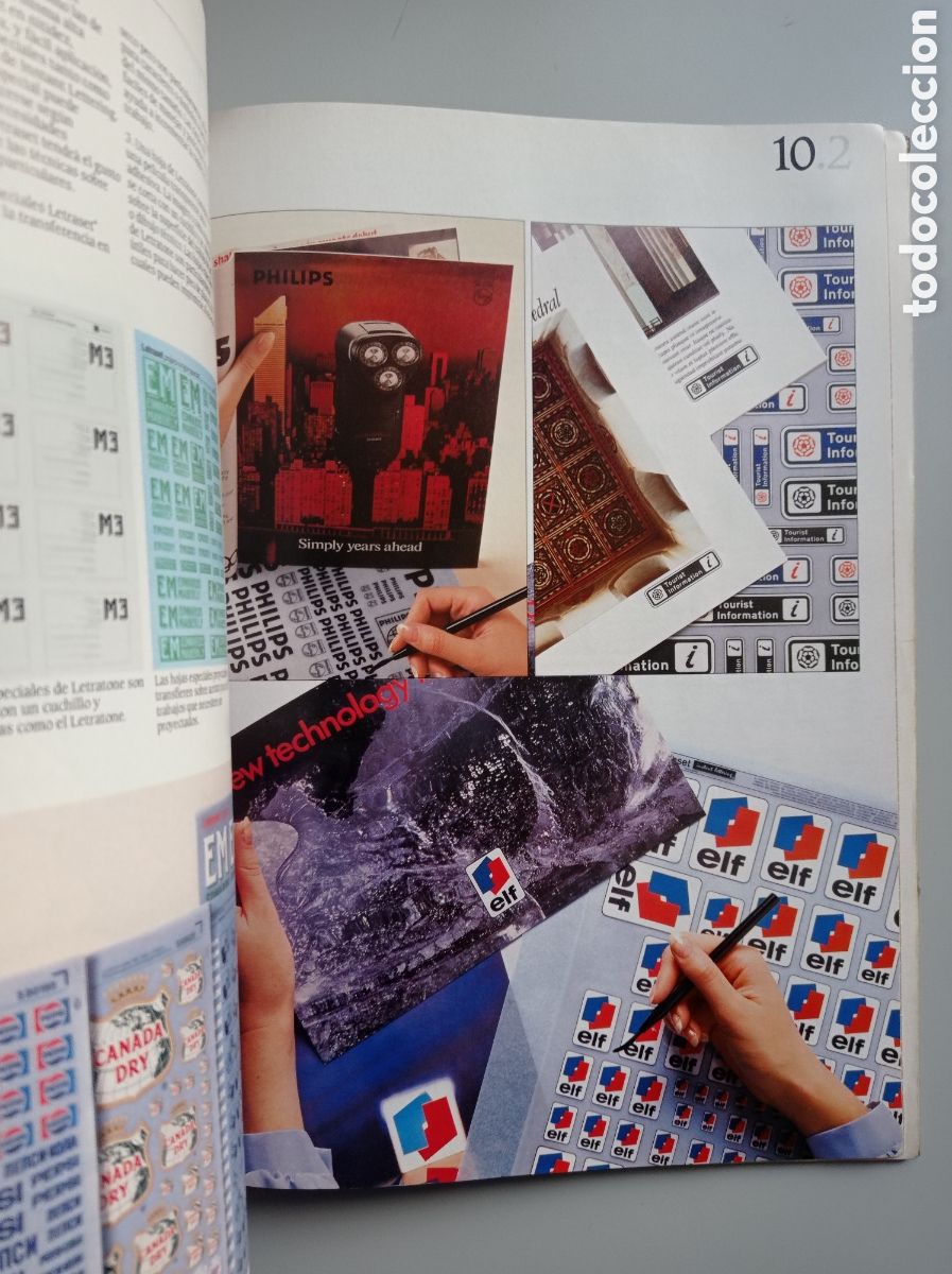 Libros de segunda mano: MANUAL PARA DISE&Ntilde;O GR&Aacute;FICO. LETRASET. PANTONE. - Foto 8
