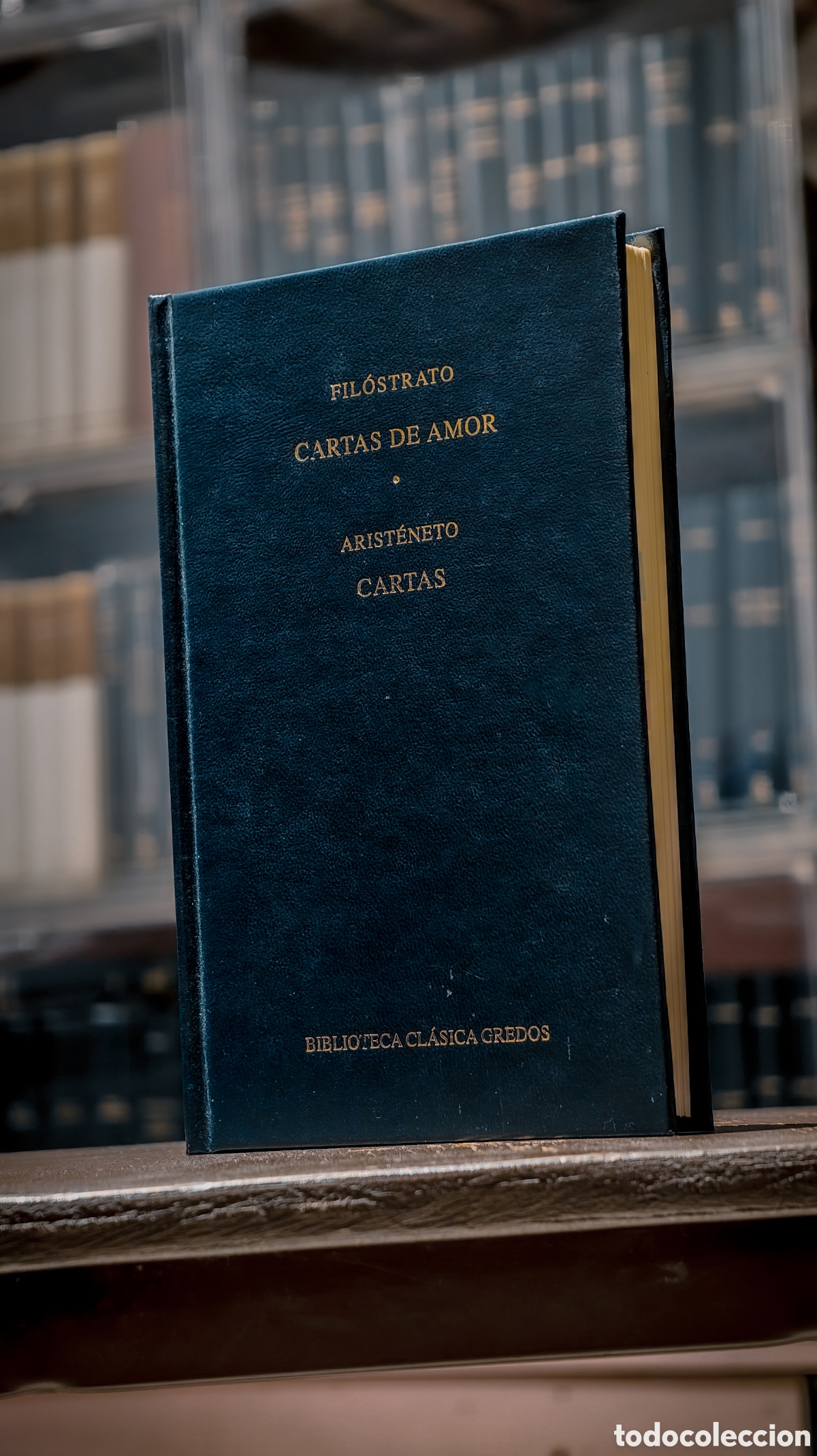 Libros de segunda mano: Filostrato - Cartas de Amor Biblioteca Cl&aacute;sica Gredos