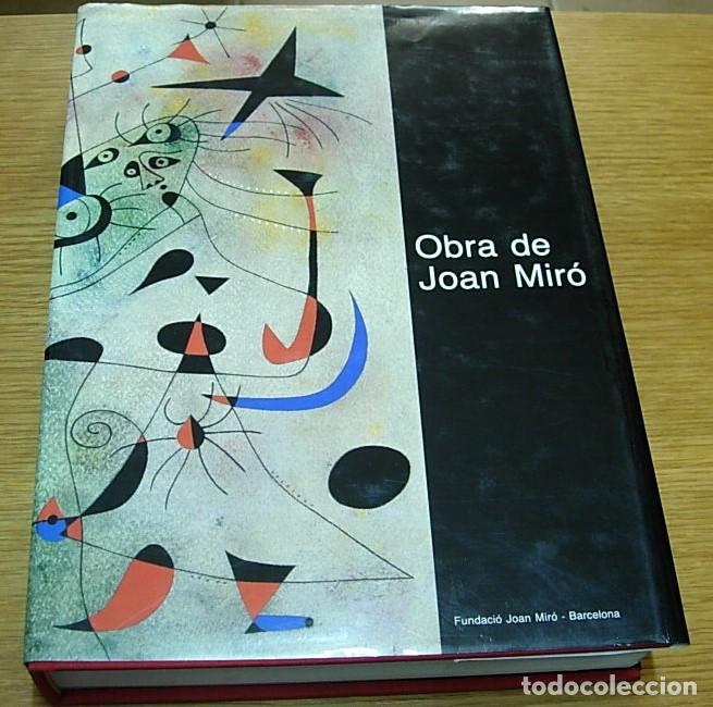Libros de segunda mano: Libro OBRA DE JOAN MIR&Oacute; Fundaci&oacute;n Joan Mir&oacute; 1988 en Catal&aacute;n 556 p&aacute;ginas