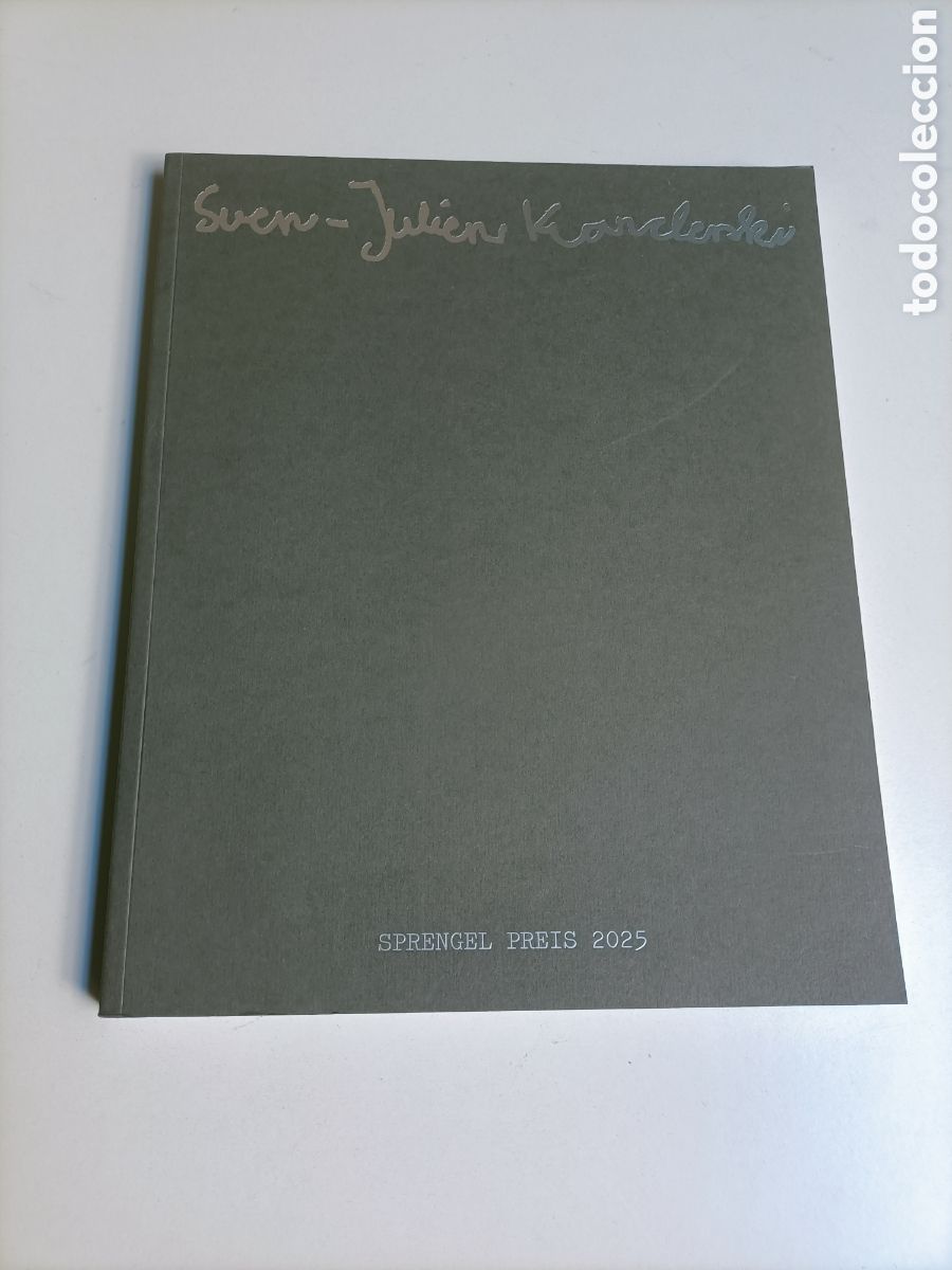 Libros de segunda mano: Sven-julien Kanclerski. Sprengel Preis 2025 Niedersachsennin Europea.Texto alem&aacute;n arte siglo XX XXI