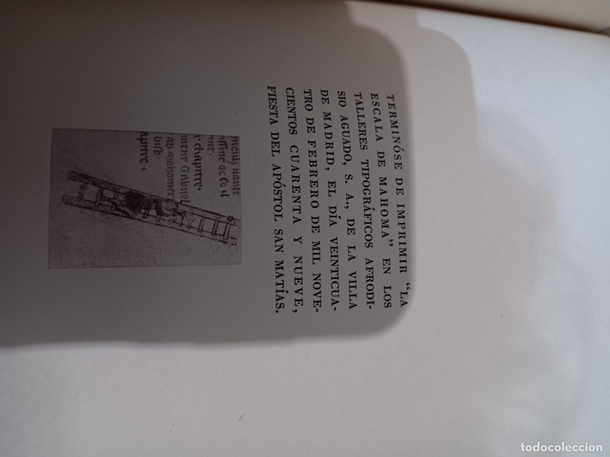 Libros de segunda mano: La escala de Mahoma edici&oacute;n lujo - Foto 3