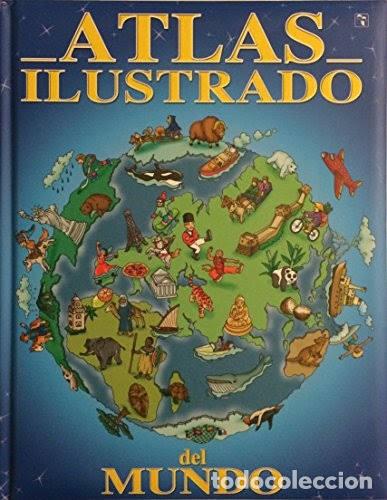 Libros de segunda mano: Atlas Ilustrado del Mundo - Rub&eacute;n Francia Rodriguez - Ediciones Salda&ntilde;a