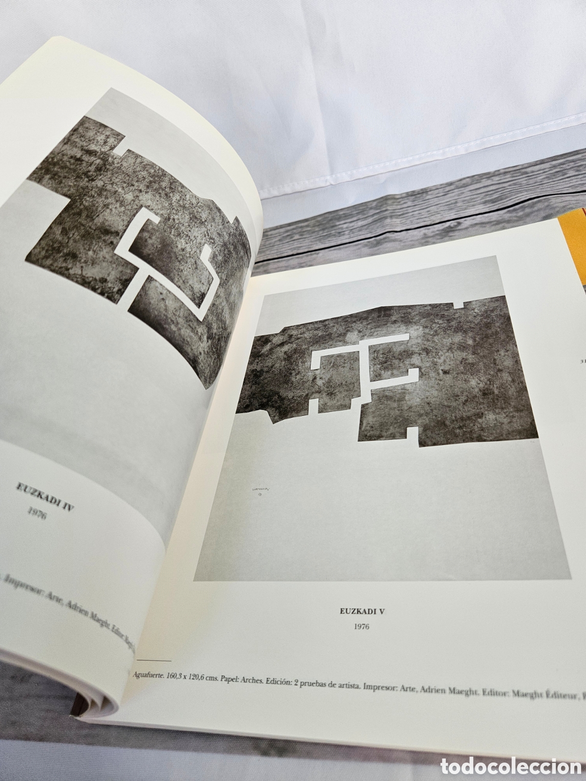 Libros de segunda mano: CHILLIDA. OBRA GRAFICA . 1995 - Foto 3