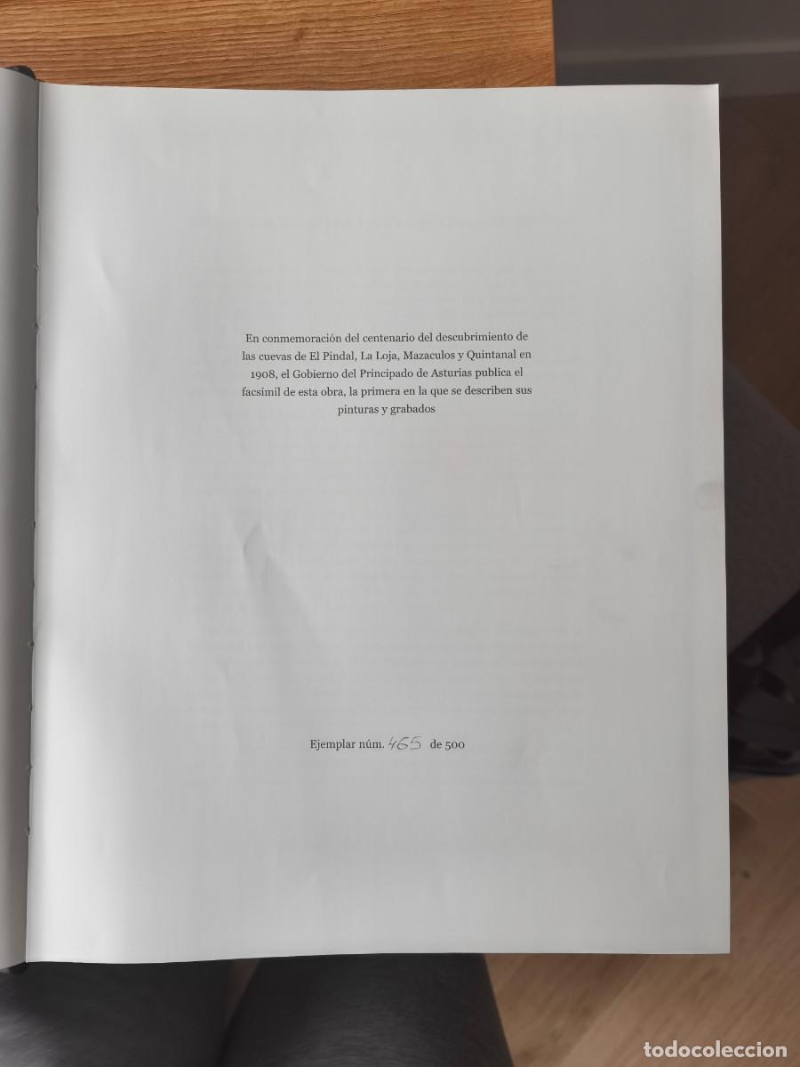 Libros de segunda mano: Les cavernes de la r&eacute;gion cantabrique (espagne) - monaco 1911 - Foto 3