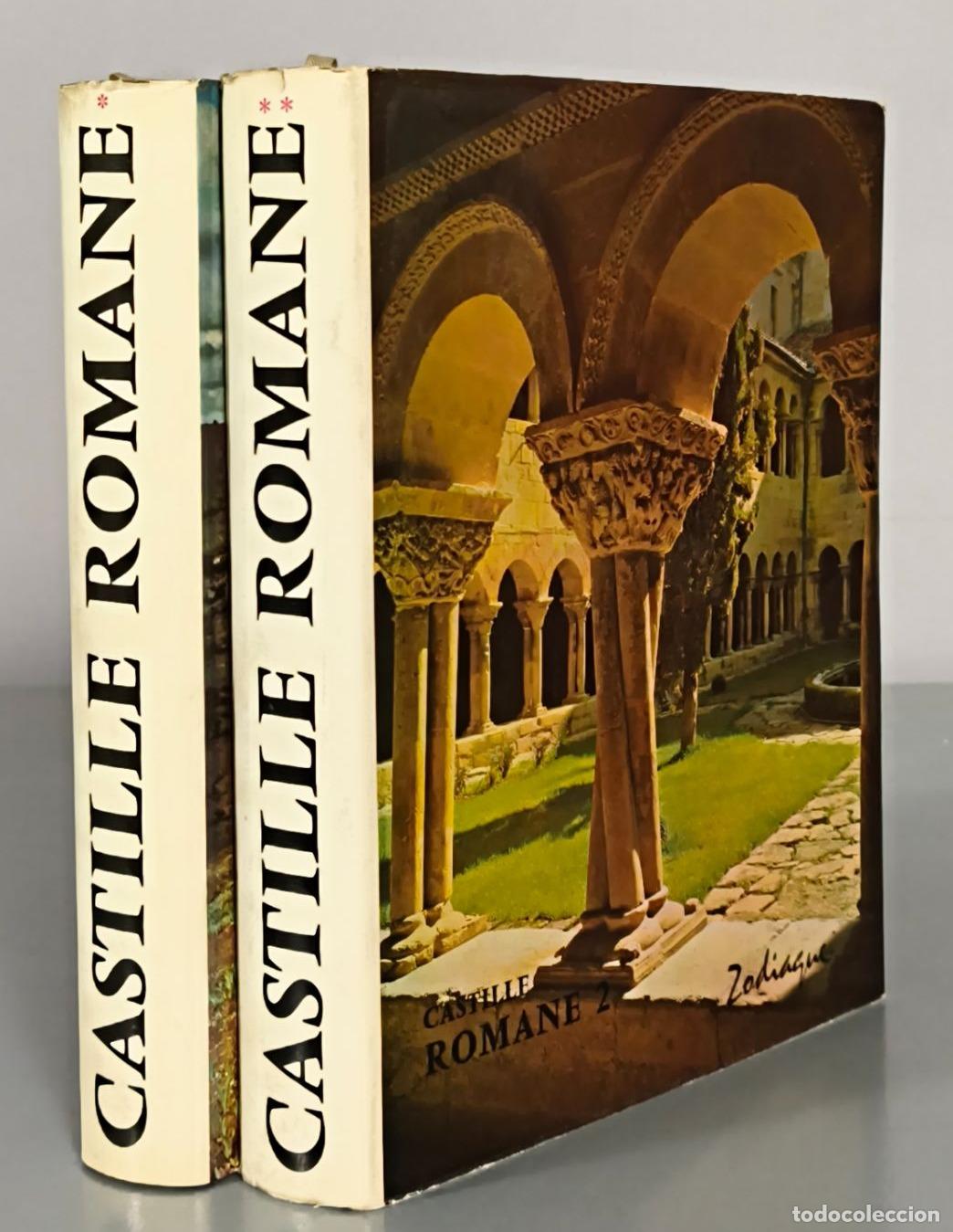 Libros de segunda mano: Castille Romane - Dom Abundio Rodriguez, Dom Luis-Maria de Lojendio - Zodiaque. 2 TOMOS