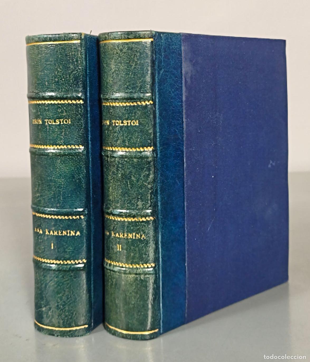 Libros de segunda mano: Ana Karenina - Leon Tolstoi - Iberia - Joaqu&iacute;n Gil, Editor. 2 TOMOS