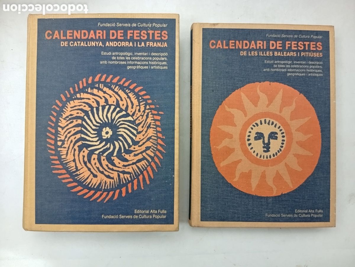 Libros de segunda mano: Calendari festes Catalunya Andorra Franja Balears