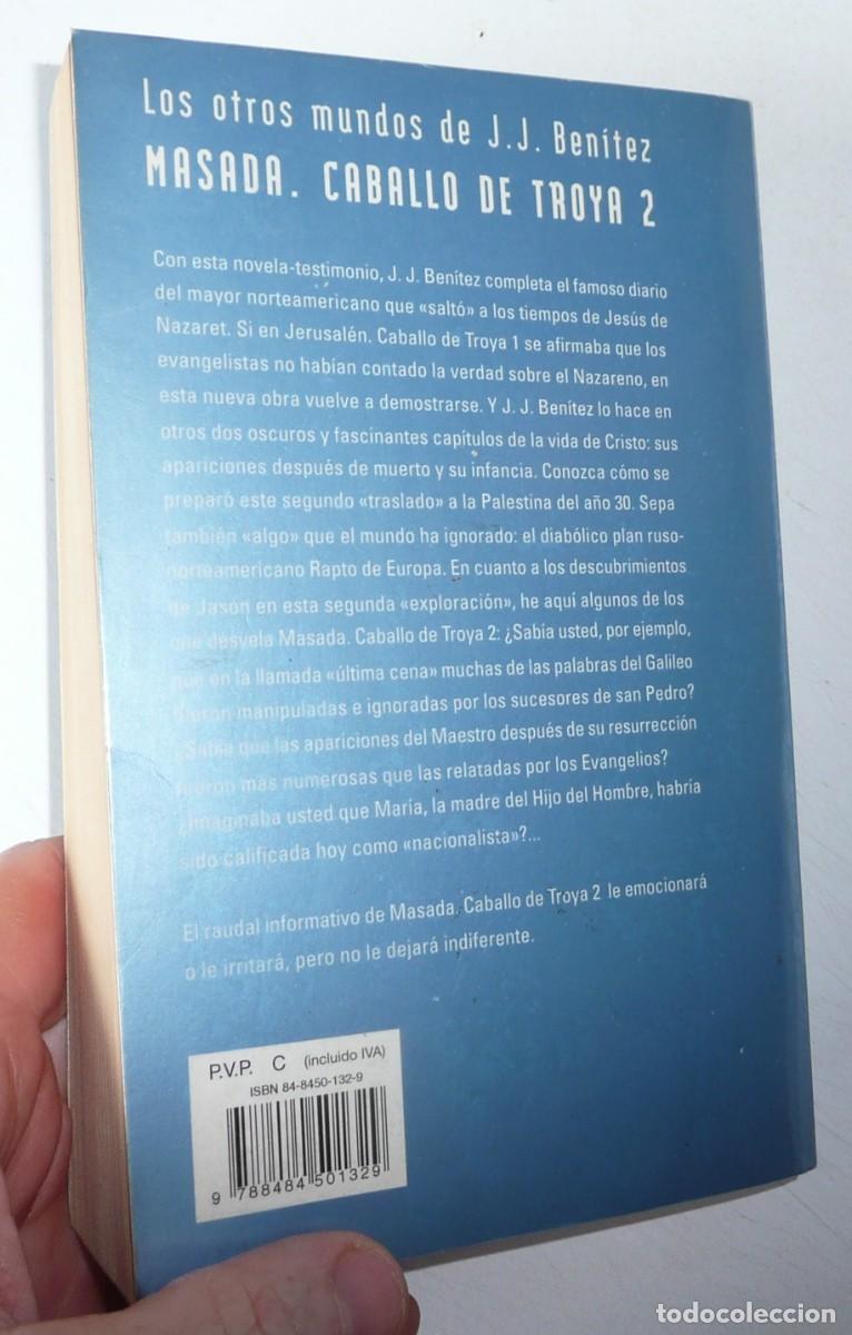 Libros de segunda mano: Caballo de Troya 2. Masada - Juan Jos&eacute; Ben&iacute;tez (DeBolsillo, 2000) - Foto 2