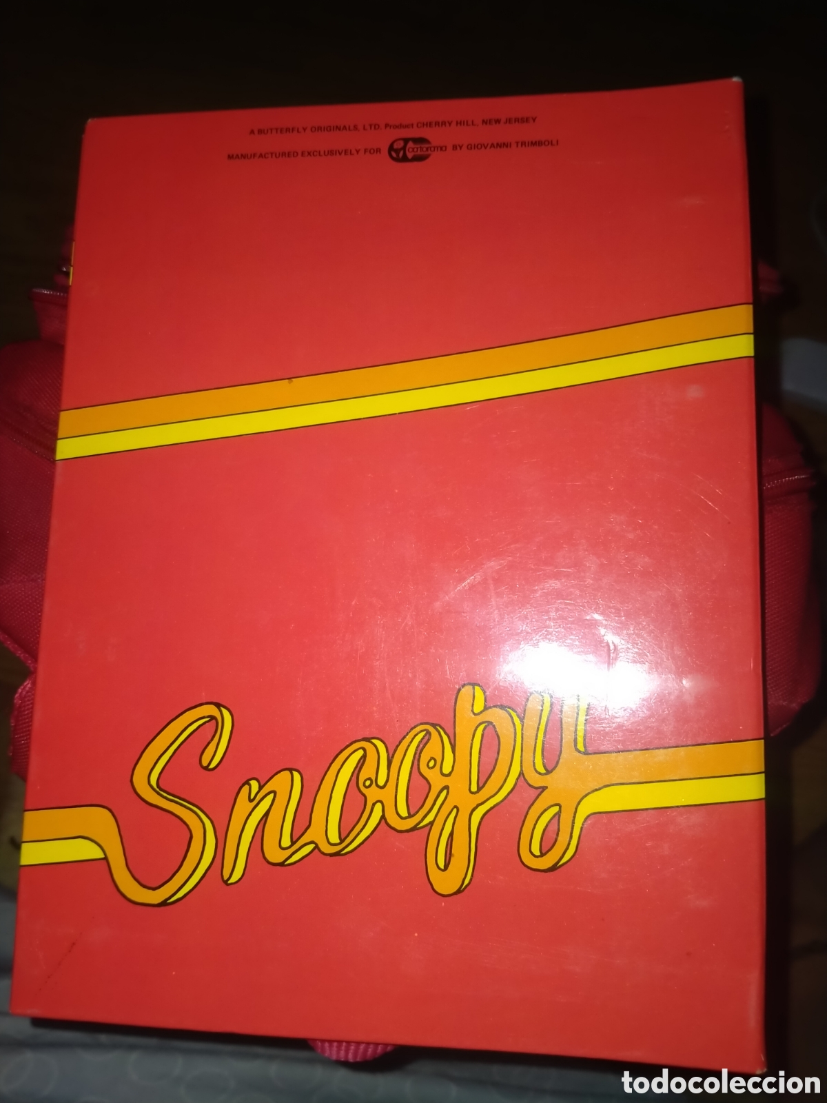 Libros de segunda mano: Carpeta de colecci&oacute;n Snoopy&ndash; Peanuts &ndash; original &ndash; Vintage - Foto 3