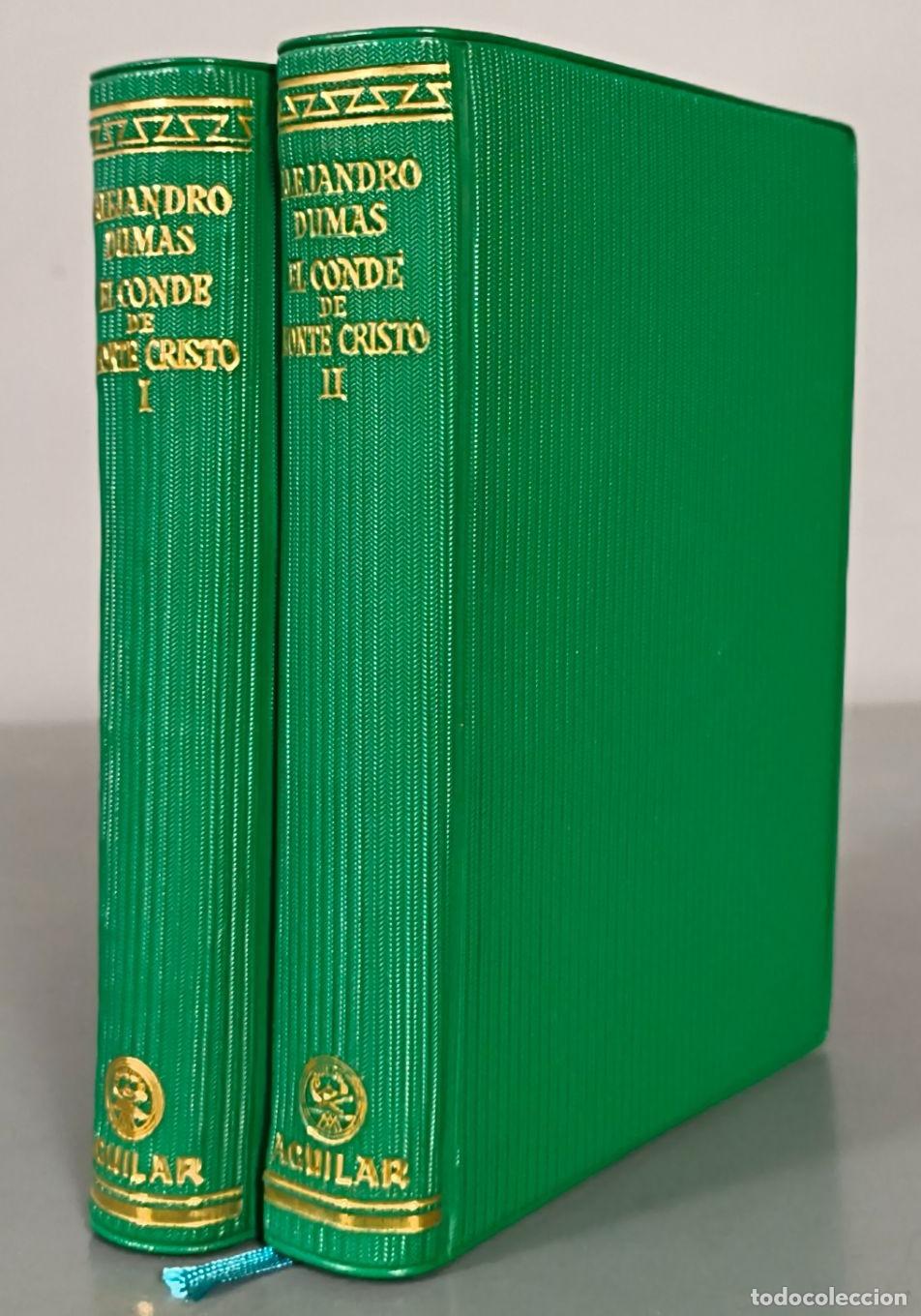 Libros de segunda mano: El Conde de Monte Cristo - Alejandro Dumas - Aguilar. 1958. 2 TOMOS