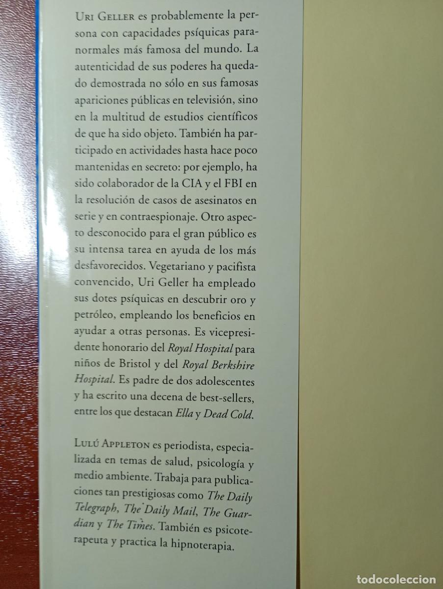 Libros de segunda mano: CURAR CON LA MENTE. URI GELLER - Foto 3