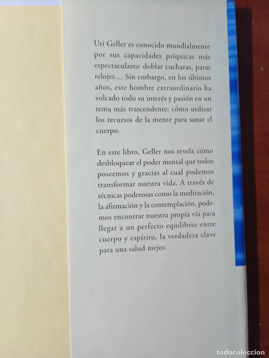 Libros de segunda mano: CURAR CON LA MENTE. URI GELLER - Foto 7