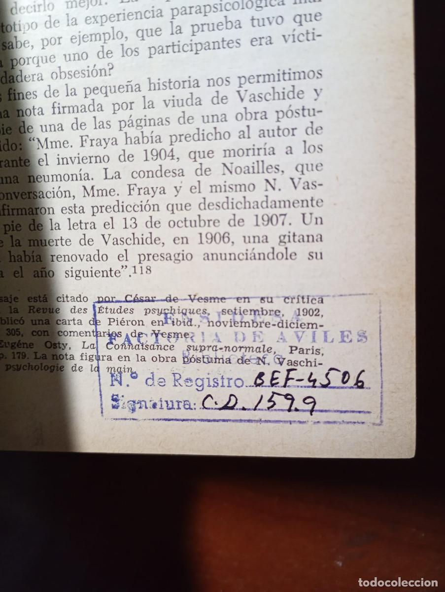 Libros de segunda mano: LA PARAPSICOLOGIA. R. AMADOU - Foto 5