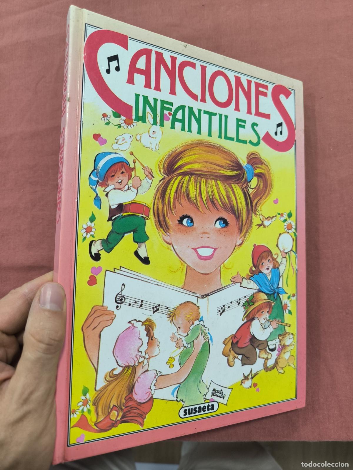 Libros de segunda mano: Libro Canciones Infantiles &ndash; Susaeta Villancicos Poes&iacute;a Infantil Ilustrado