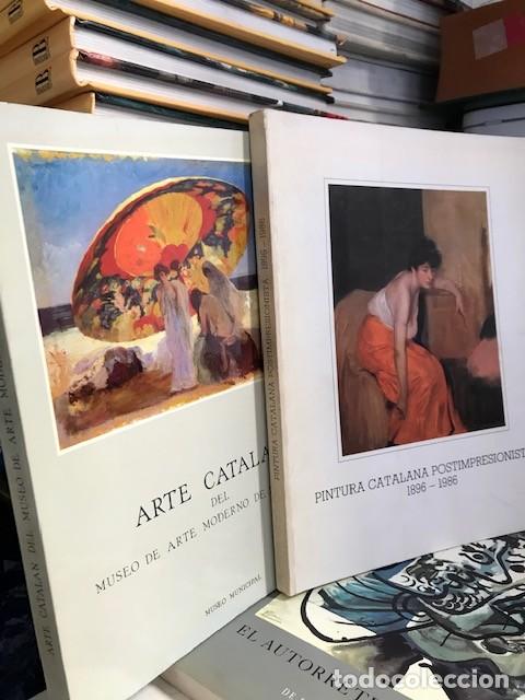 Libros de segunda mano: Pintura catalana Postimpresionista - Museo Arte Moderno de Barcelona - Dos vol&uacute;menes