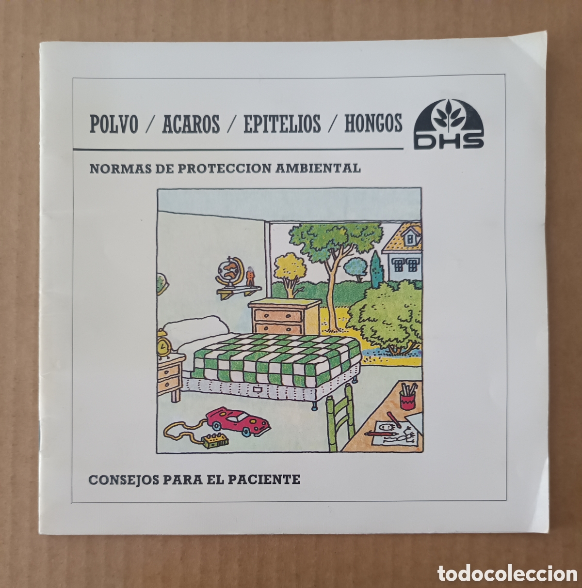 Libros de segunda mano: Polvo, &Aacute;caros, Epitelios, Hongos: Consejos Para el Paciente (DHS & Bayer) Dibujos: Jordi Saladrigas