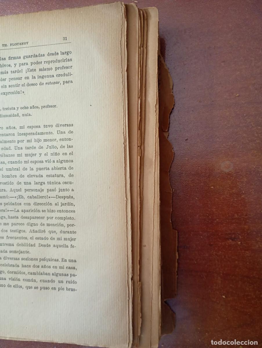 Libros de segunda mano: ESPIRITUS Y MEDIUMS. TOMO I. TH. FLOURNOY - Foto 7