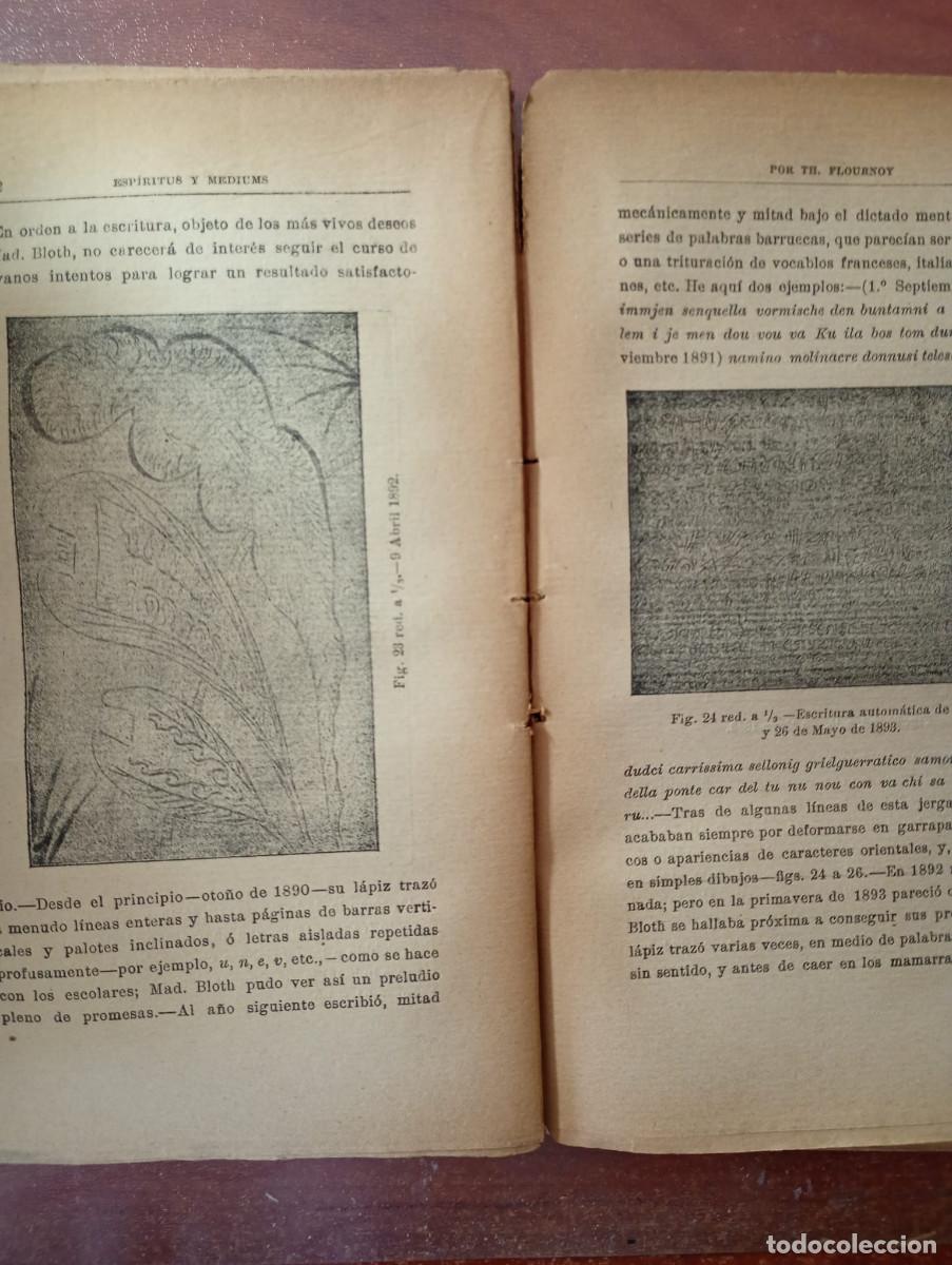 Libros de segunda mano: ESPIRITUS Y MEDIUMS. TOMO I. TH. FLOURNOY - Foto 11