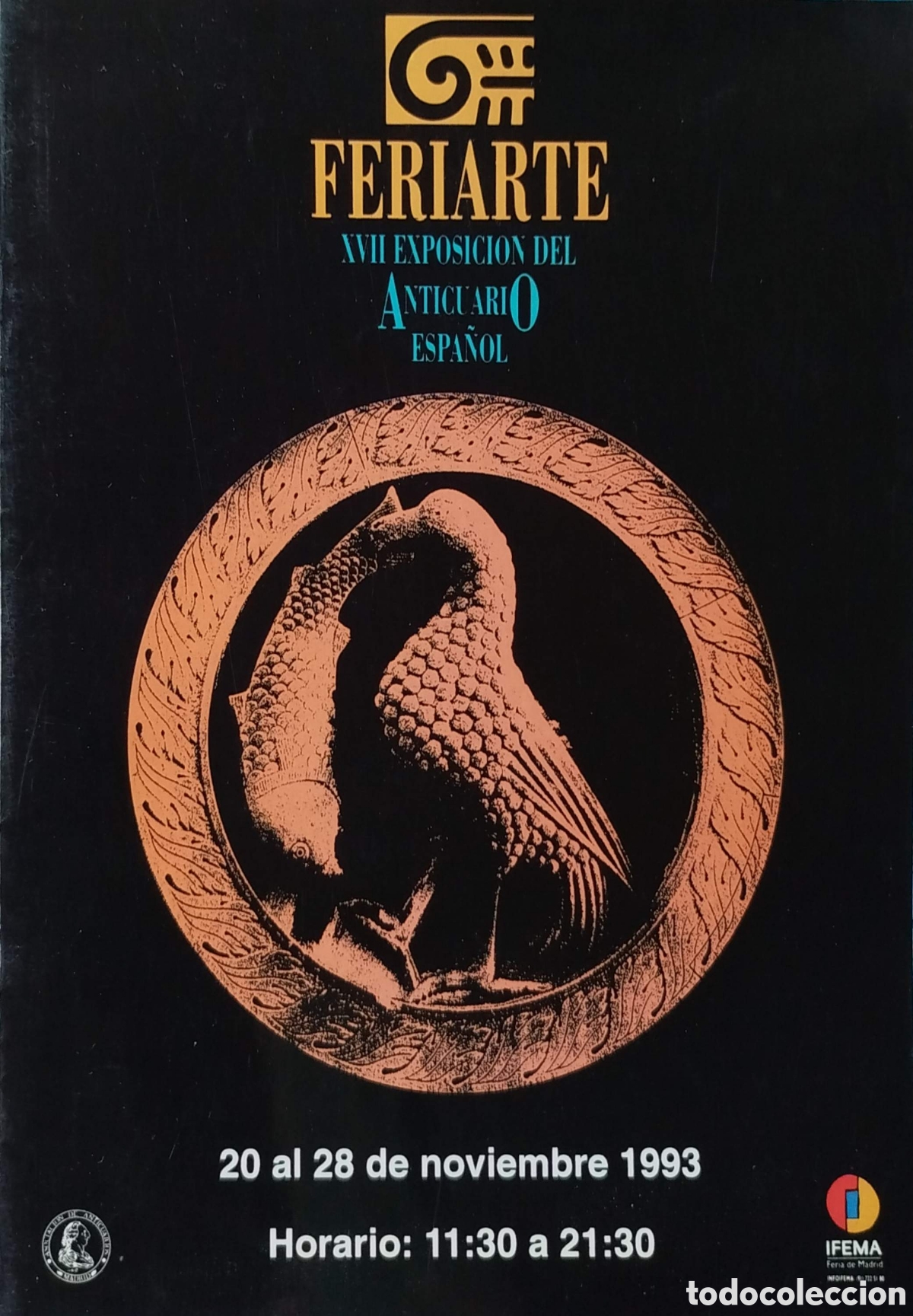 Libros de segunda mano: Cat&aacute;logo Feriarte. XVII Exposici&oacute;n de Anticuario Espa&ntilde;ol. 1993.