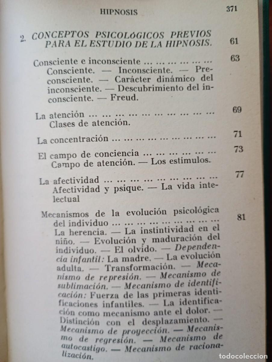 Libros de segunda mano: HIPNOSIS. L. MONSERRAT - Foto 3