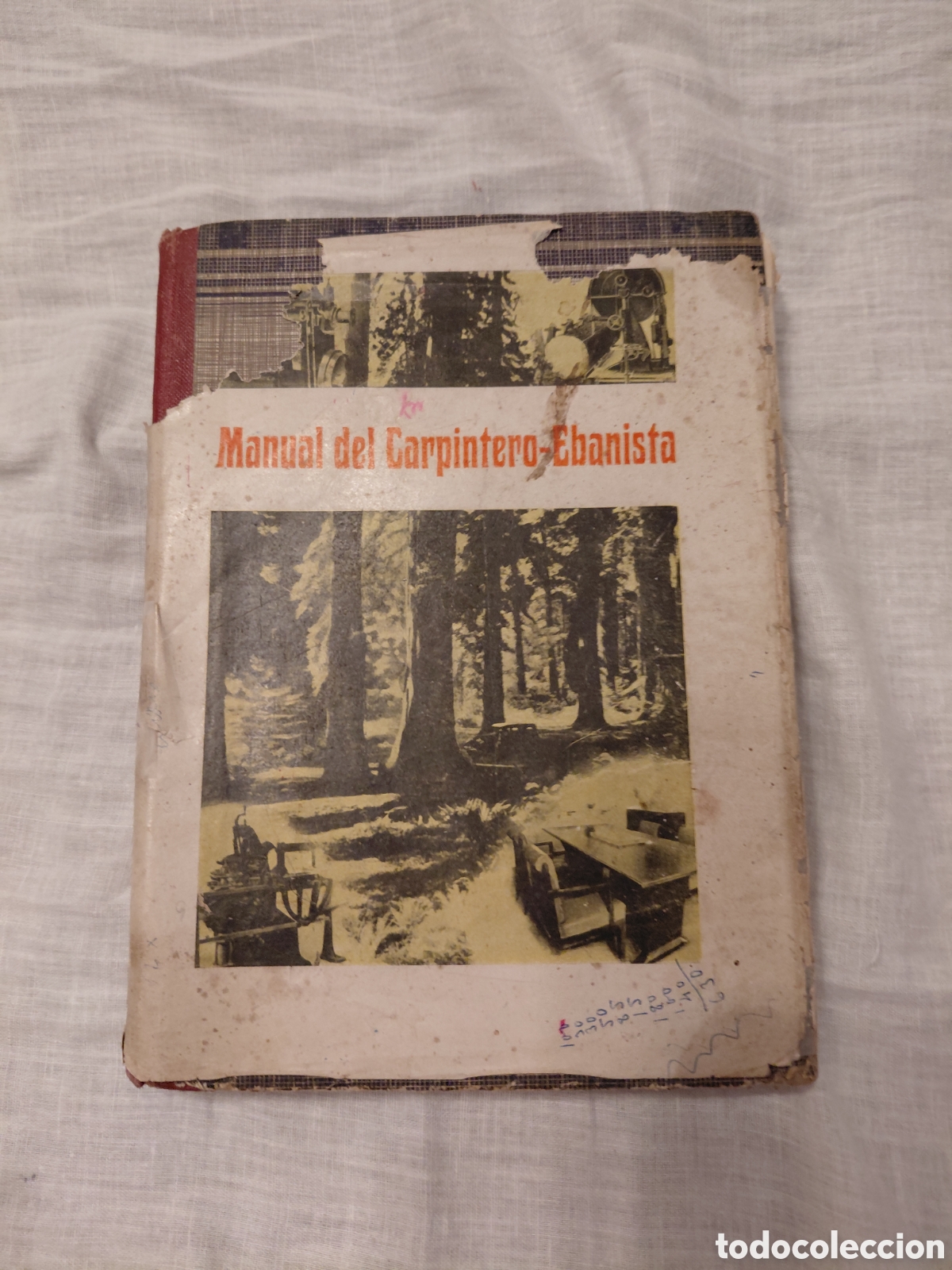 Libros de segunda mano: MANUAL DEL CARPINTERO-EBANISTA.E.P.S.LIBRERIA SALESIANA BARCELONA 1947