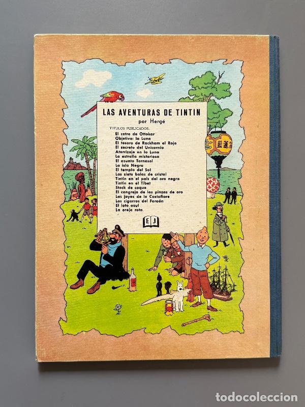 Libros de segunda mano: Tint&iacute;n en el Congo, Herg&eacute; (1&ordf; ed.) - Editorial Juventud, 1968 - Foto 8