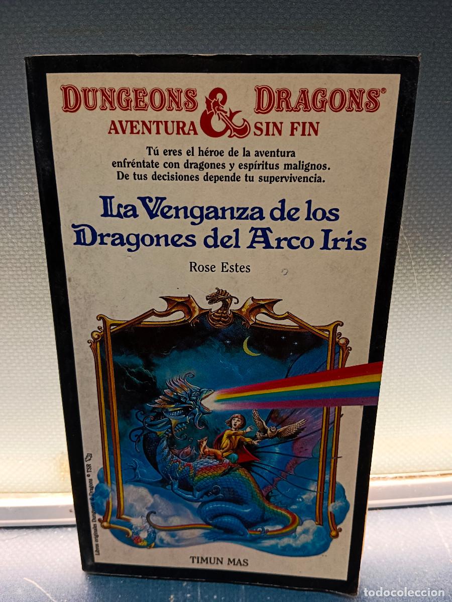 Libros de segunda mano: Libro fantas&iacute;a , DUNGEONS & DRAGONS ,LA VENGANZA DE LOS DRAGONES DEL ARCO IRIS de ROSE ESTES