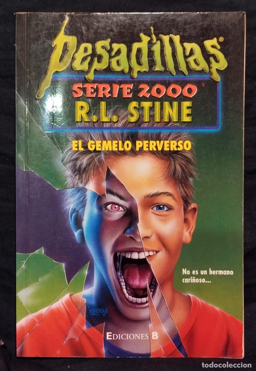 Libros de segunda mano: Pesadillas, Serie 2000, R. L. Stine, n&ordm; 6, El gemelo perverso.