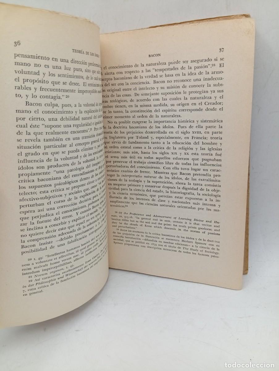 Libros de segunda mano: VERDAD E IDEOLOGIA. HANS BARTH. 1951. PAGS : 293. - Foto 4