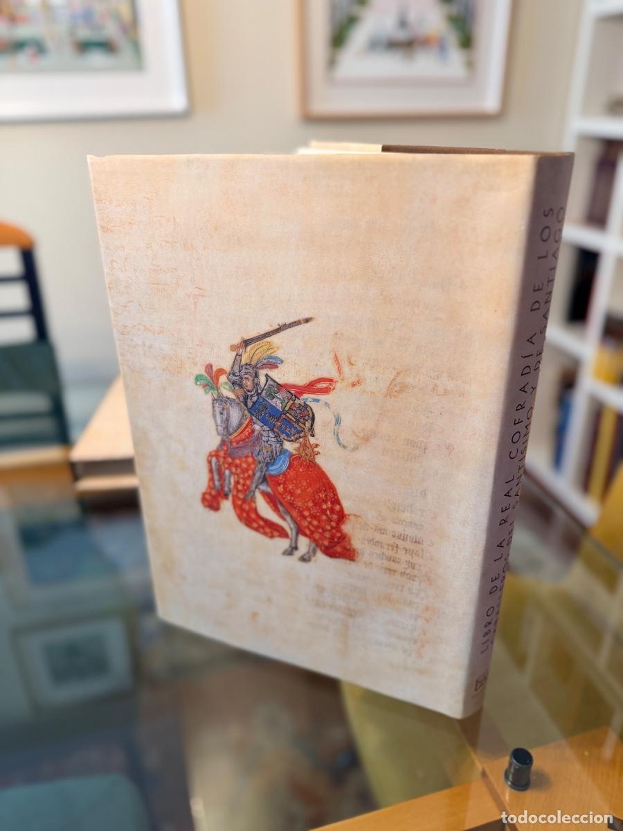 Libros de segunda mano: Libro Mayor de la Cofrad&iacute;a de Caballeros de Santiago - Facs&iacute;mil de Silo&eacute; - Foto 3