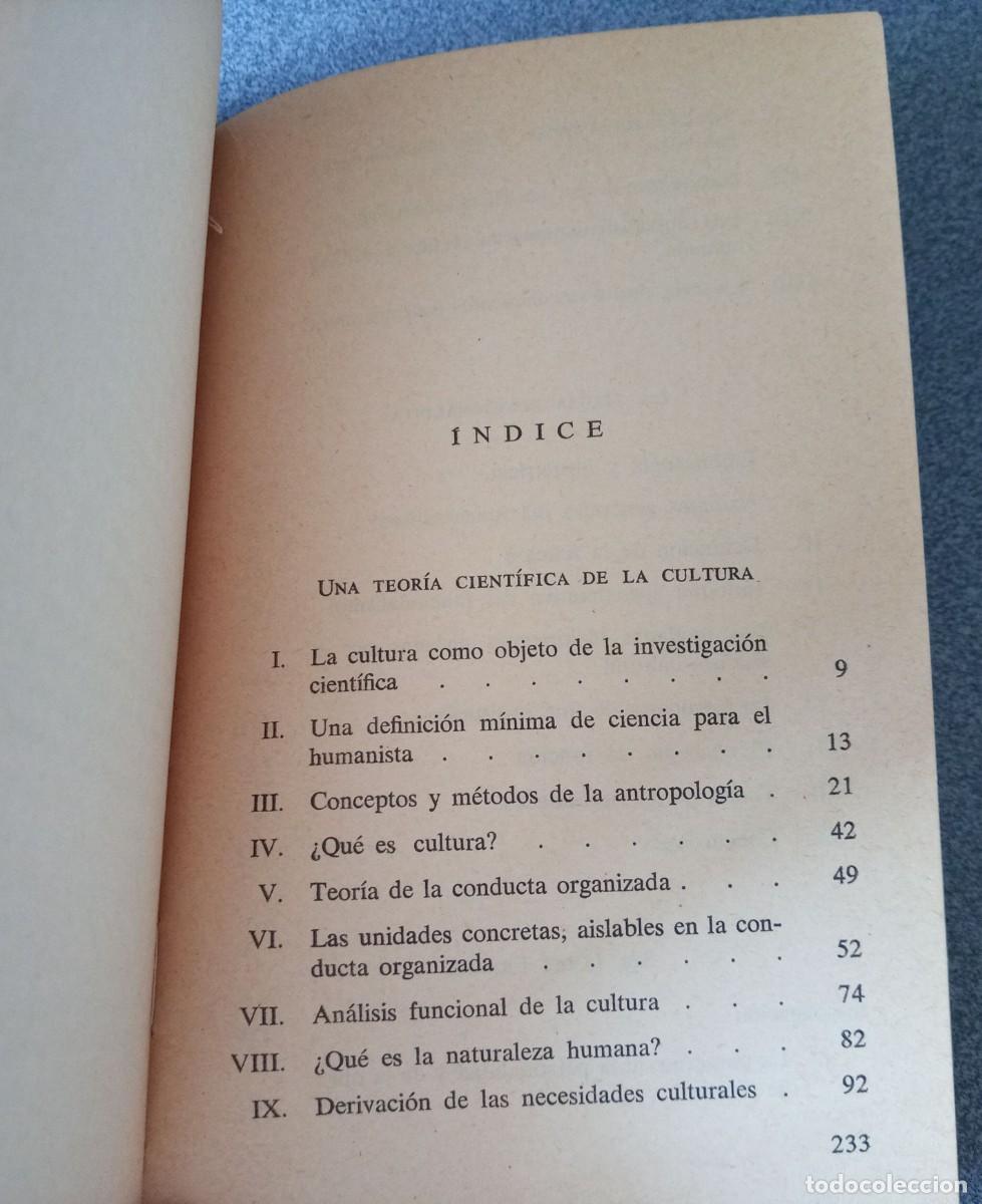 Libros de segunda mano: Una Teor&iacute;a Cientifica De La Cultura Bronislaw Malinowski - Foto 6