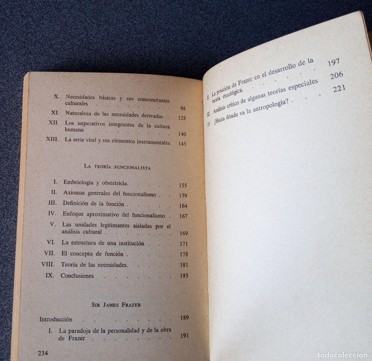 Libros de segunda mano: Una Teor&iacute;a Cientifica De La Cultura Bronislaw Malinowski - Foto 7