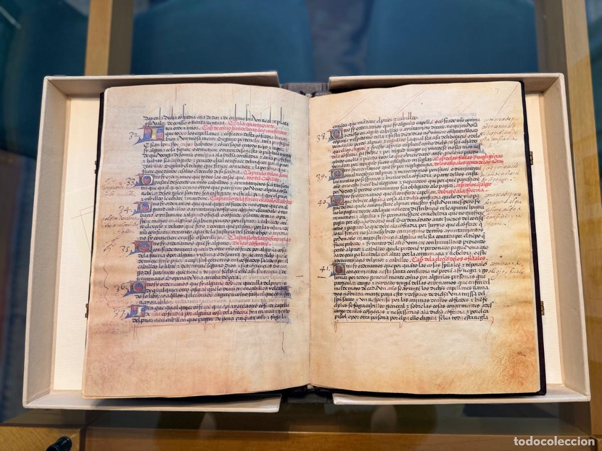 Libros de segunda mano: Regla de la Cofrad&iacute;a de Nuestra Se&ntilde;ora de la Crea&ccedil;&oacute;n - Facs&iacute;mil de Silo&eacute; - Foto 3