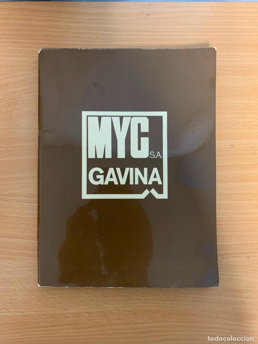 Libros de segunda mano: Cat&aacute;logo de dise&ntilde;o Myc S.A Gavina - Foto 1