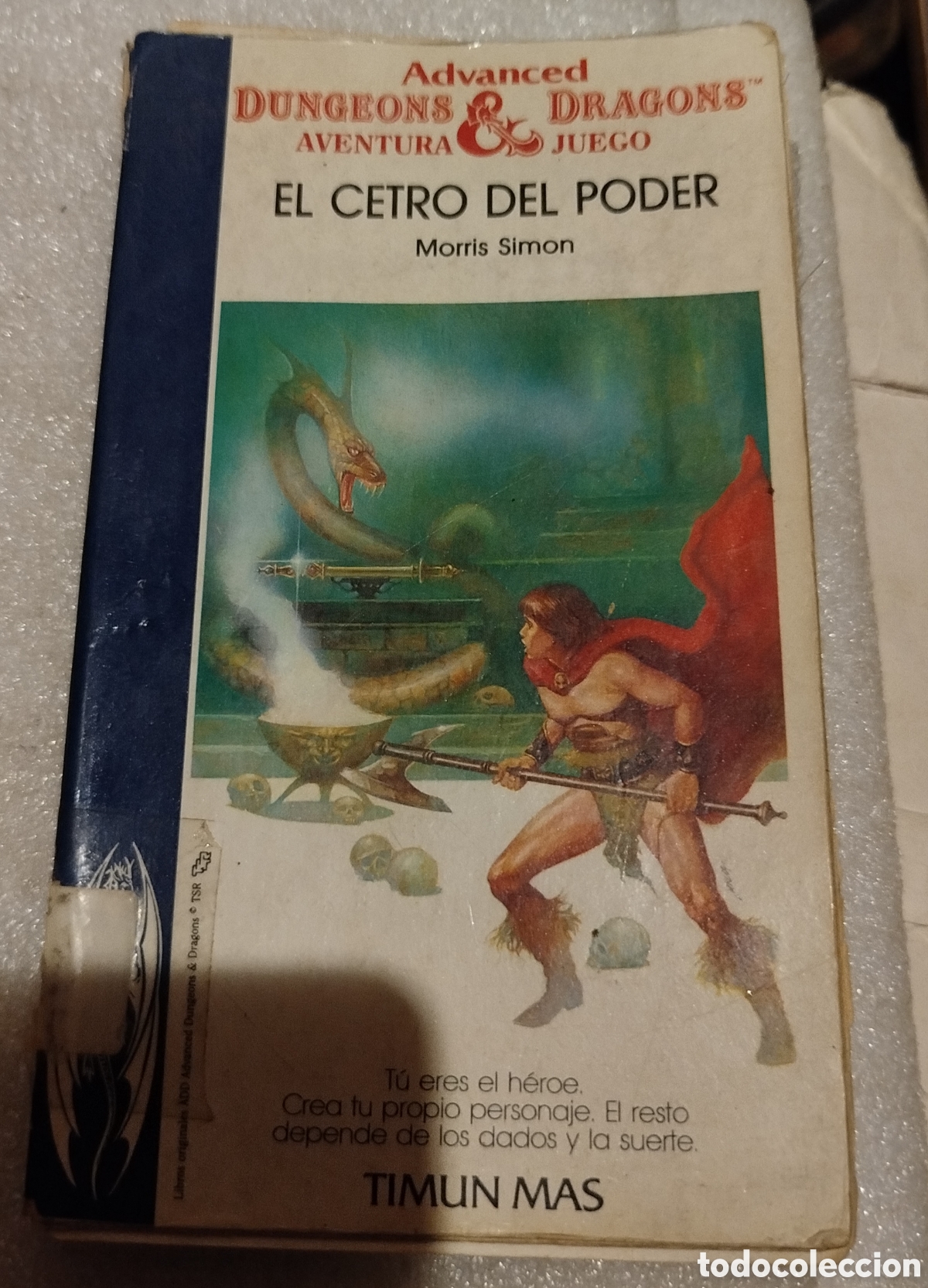 Libros de segunda mano: Advanced Dungeons & Dragons N&ordm; 5 .El Cetro Del Poder . Timun Mas. LEER DESCRIPCI&Oacute;N
