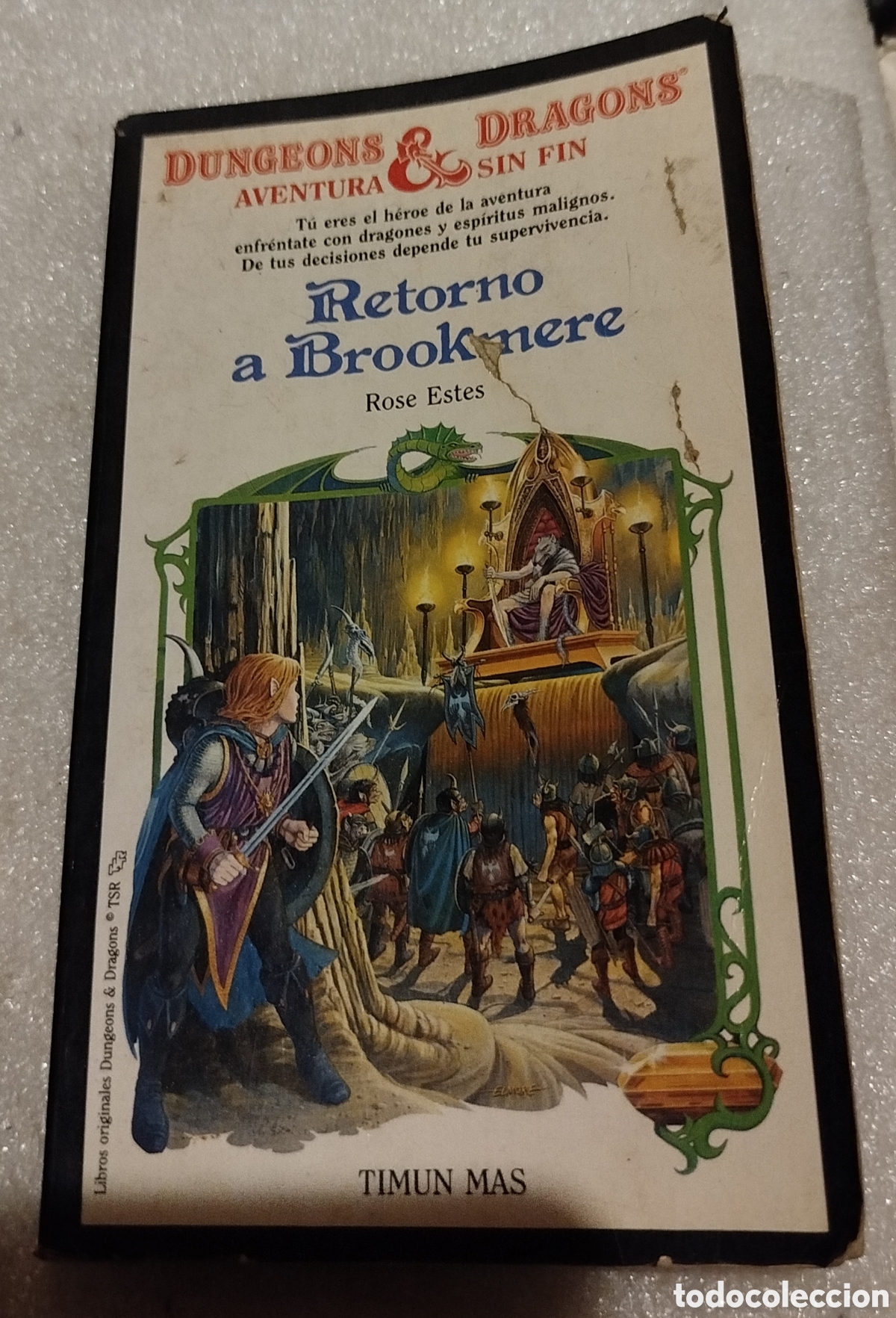 Libros de segunda mano: Dungeons & Dragons Aventura sin Fin, N&deg;4. Retorno a Brookmere. Timun Mas